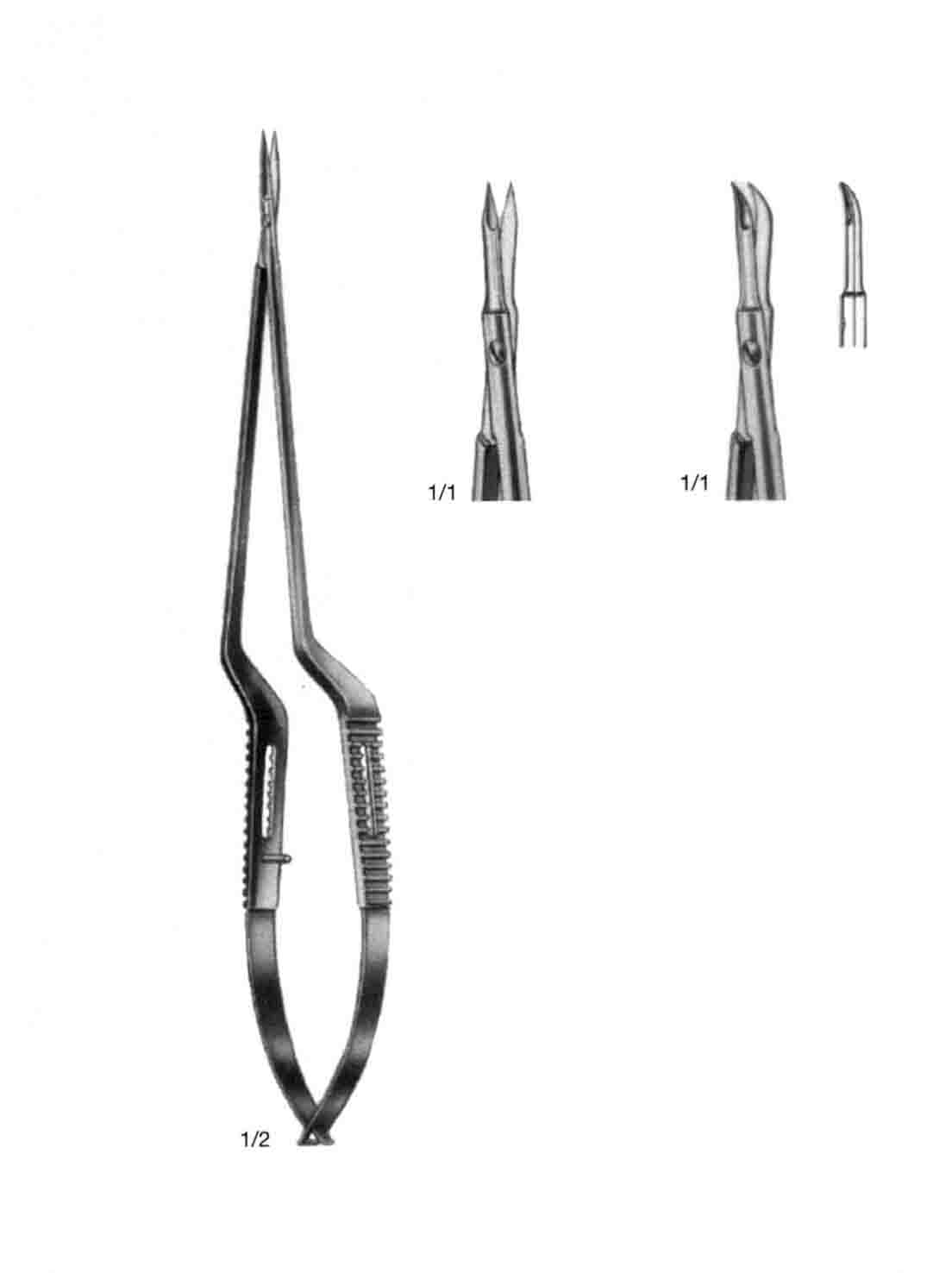 MİKRO MAKAS (BAYONET) 20 CM